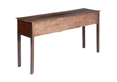 A Narrow Three Drawer Sideboard Dresser c 1760