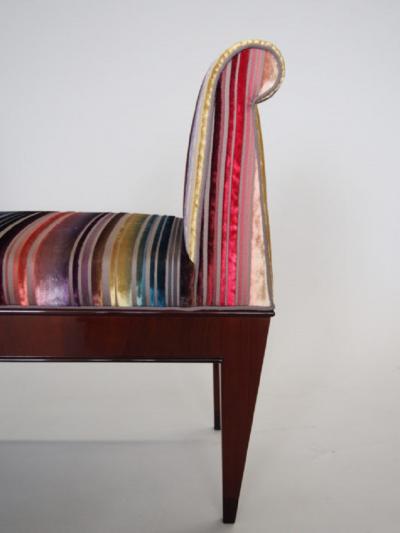 A Neo Egyptian inspired bench by ILIAD Design