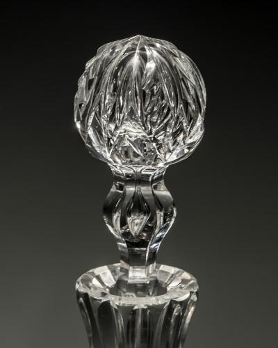 A PAIR OF ELABORATE VICTORIAN DECANTERS