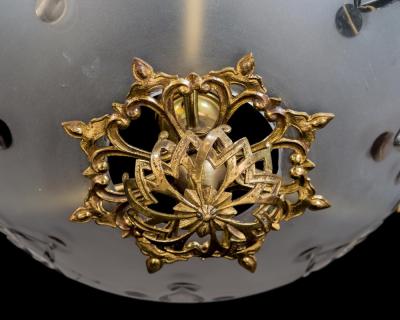 A PAIR OF GOTHIC VICTORIAN HALL LIGHTS