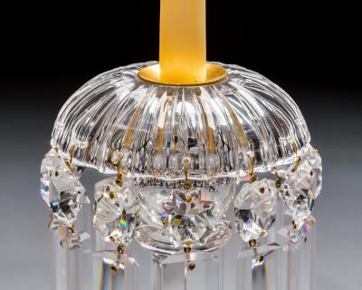 A PAIR OF WILLIAM IV LUSTRES