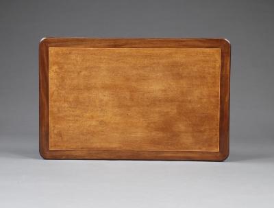 A Pair Of Mahogany And Birds Eye Maple Occasional Tables In The Directoire Taste