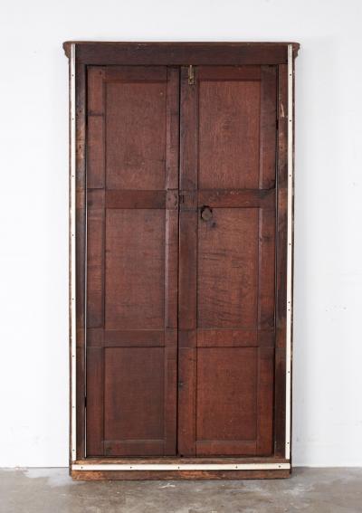 A Pair of 16th c Carved Tudor Doors