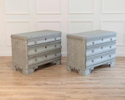 A Pair of 19th Century Swedish Chests