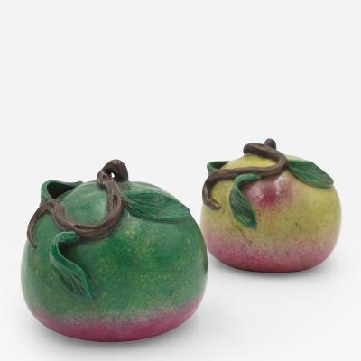 A Pair of Altar Fruit Republic Period China circa 1920