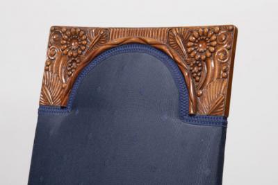 A Pair of Art Nouveau Chairs by Bohumil Waigant