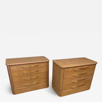 A Pair of Bedside Chests