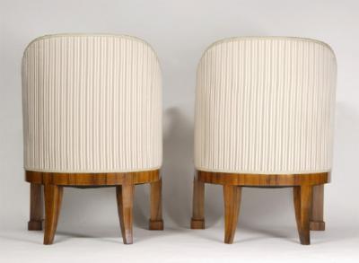 A Pair of Biedermeier Bergeres