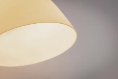 A Pair of Brass and Opal Glass Wall Lamps Finland ca 1960s