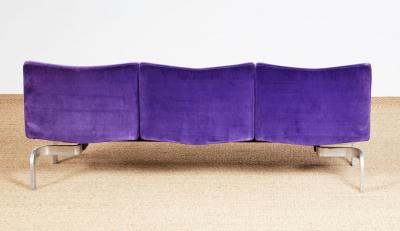 A Pair of Butterfly Sofas Attributed to Maison Jansen
