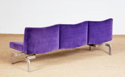 A Pair of Butterfly Sofas Attributed to Maison Jansen