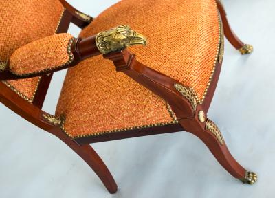 A Pair of Empire Revival Armchairs