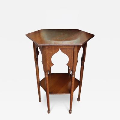 A Pair of English Oak Side Tables circa 1900