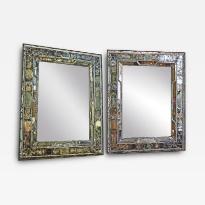 A Pair of Fine 19th Century Venetian Rectangular Mirrors