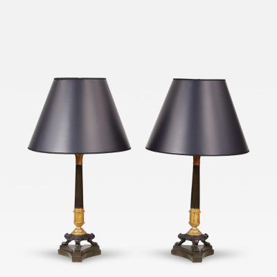 A Pair of Fine French Table Lamps