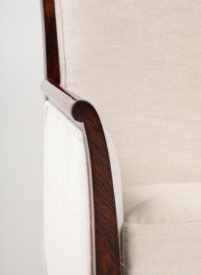 A Pair of French Art Deco Lounge Chairs