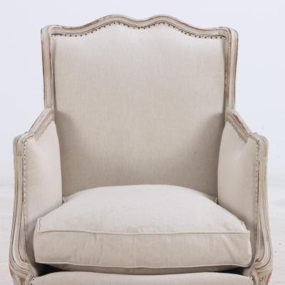 A Pair of French Louis XV style painted bergere chairs C 1920 