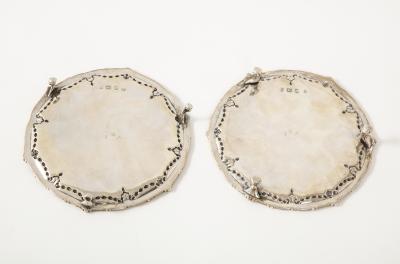 A Pair of George III Silver Waiters