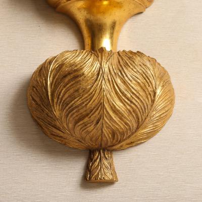 A Pair of Gilded Brackets