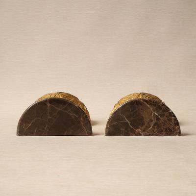 A Pair of Gilded Brackets