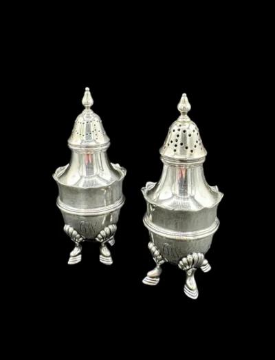A Pair of Gorham Sterling Silver Salt Pepper Shakers