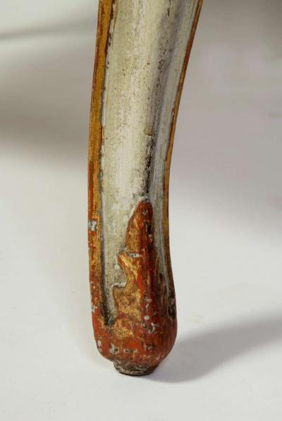 A Pair of Italian 18th Century Painted Armchairs