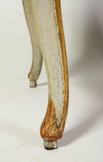 A Pair of Italian 18th Century Painted Armchairs