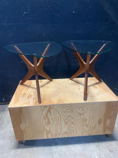 A Pair of Jacks tables by Adrian Pearsall for Craft Associates