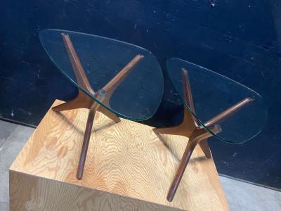 A Pair of Jacks tables by Adrian Pearsall for Craft Associates