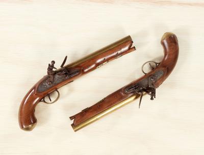 A Pair of Ketland and Co Flintlock Pistols