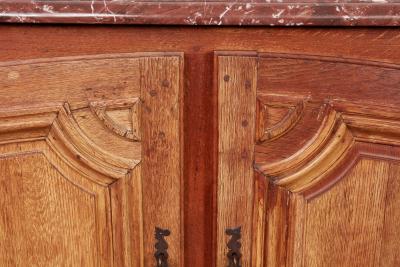 A Pair of Large Marble Top Buffets
