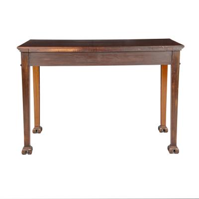 A Pair of Mahogany Serving or Side Tables in the George III Chinoiserie Manner