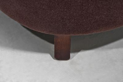 A Pair of Mid Century Armchairs With Stained Legs Europe Mid 20th Century