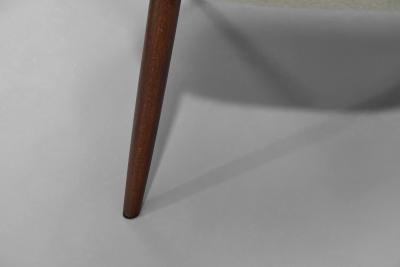 A Pair of Oak Cocktail Chairs Europe 1950s