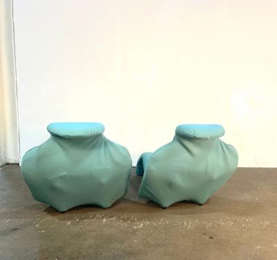 A Pair of Olivier Mourgue Bouloum Lounges France 1970s