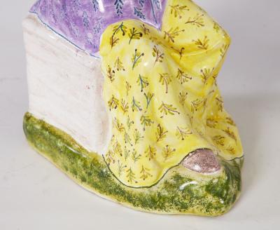 A Pair of Provencal Faience Vineyard Pitchers