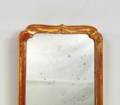 A Pair of Queen Anne Gilt Candle Sconces