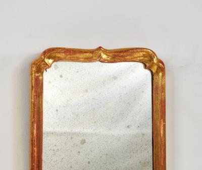 A Pair of Queen Anne Gilt Candle Sconces