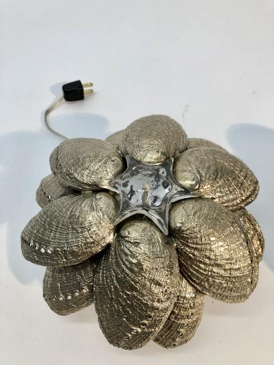 A Pair of Silver Plated Bronze Mol ne Sconces by Claudio Gonzalez 2012