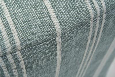 A Pair of Striped Art Deco Armchairs with Stained Oak Frame Europe ca 1930s