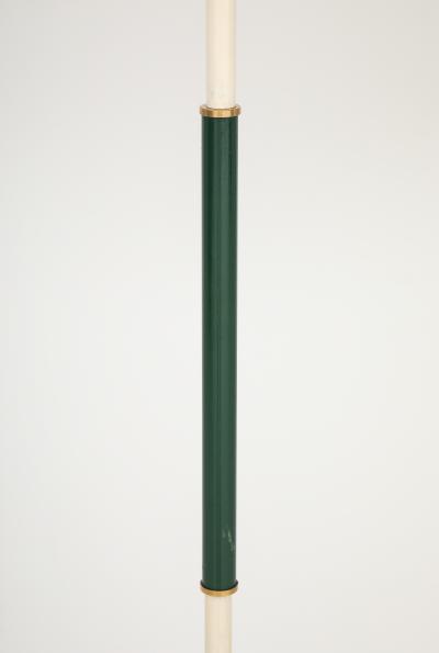 A Pair of Swedish Painted Floor Lamps Circa 1940s