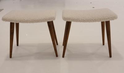 A Pair of Swedish Stools Circa 1960s