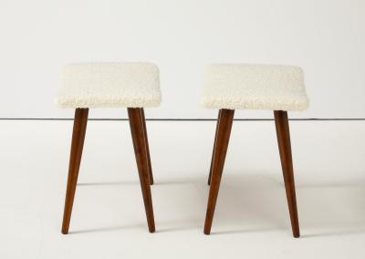 A Pair of Swedish Stools Circa 1960s