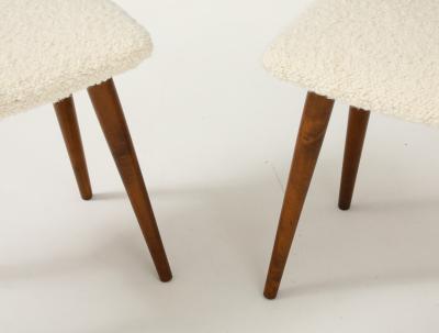 A Pair of Swedish Stools Circa 1960s