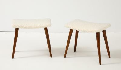 A Pair of Swedish Stools Circa 1960s