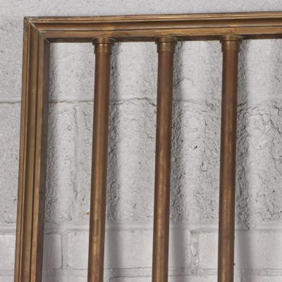 A Pair of bronze panels gates from a bank C 1910 