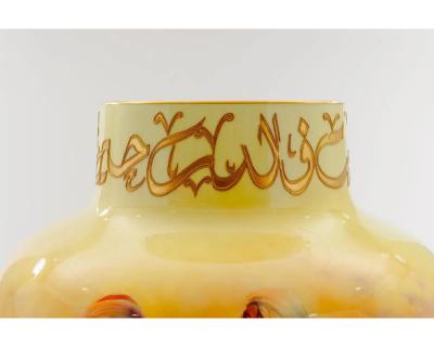 A Palatial Sevres Orientalist Vase Prayers in the Desert by Andre Dore