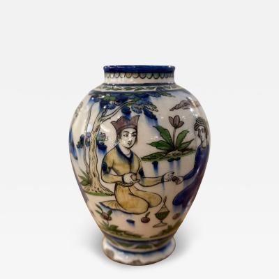 A Persian Qajar Vase circa 1850