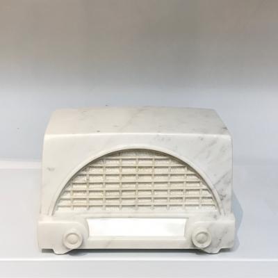 A Philco Transtone Radio Marble Sculpture
