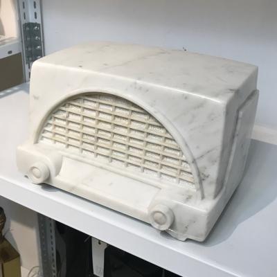 A Philco Transtone Radio Marble Sculpture